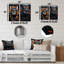 «Pixiebob Pondering Cat Collage», ensemble de 2 impressions sur chat en métal-426574127