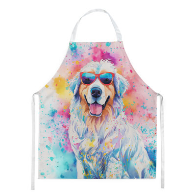 No Pattern Bib Apron