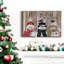«Snowplace Like Home», toile tendue avec châssis de qualité supérieure - prête à être accrochée-2128852716