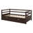 Shantee Twin Size Wooden Daybed with Trundle-1804737953