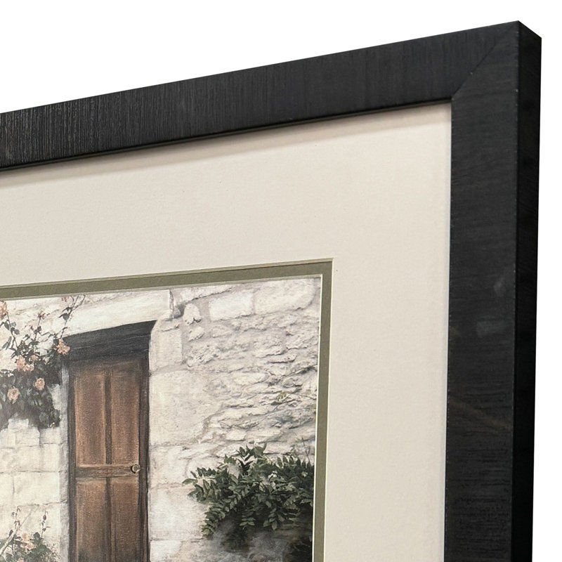 Porte encadrée