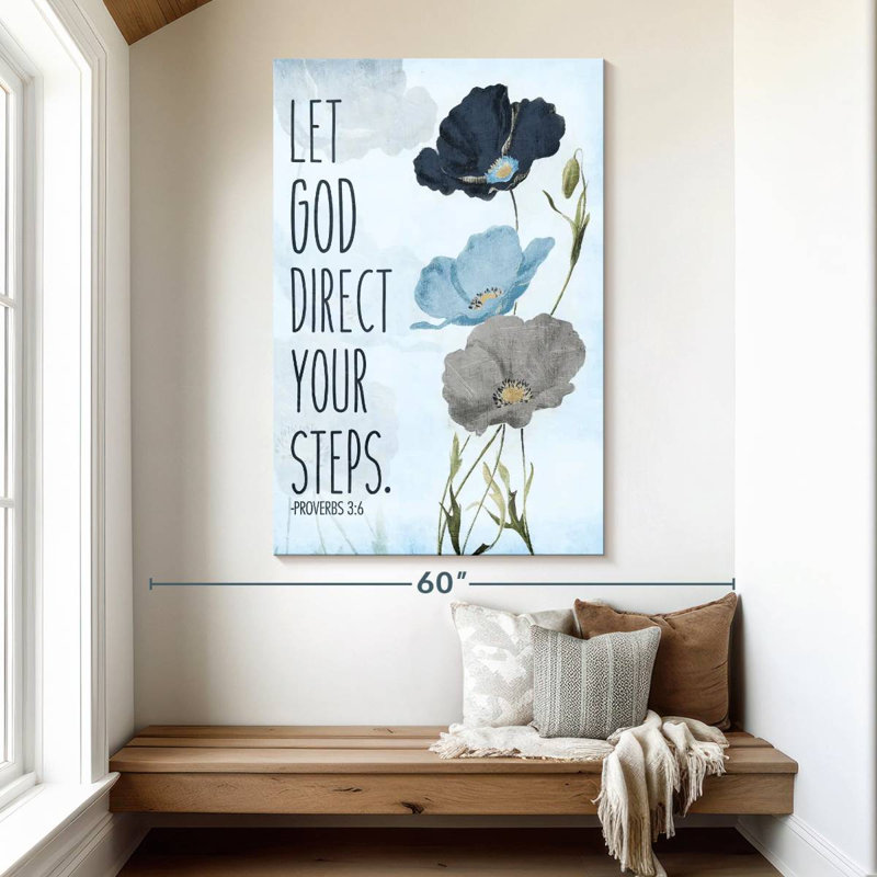 Tergel Let God, 51" H x 34" W