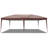 20 ft. W x 10 ft. D Steel Pop-Up Canopy with Two 10 ft. Windows and Two 10 ft. Doors-90655388