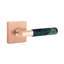 Select Round Privacy (Bed & Bath) Door Lever with Square Rosette-1961647502-2002346251