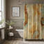 Water Swirls - Rideau de douche Premium-1652444349