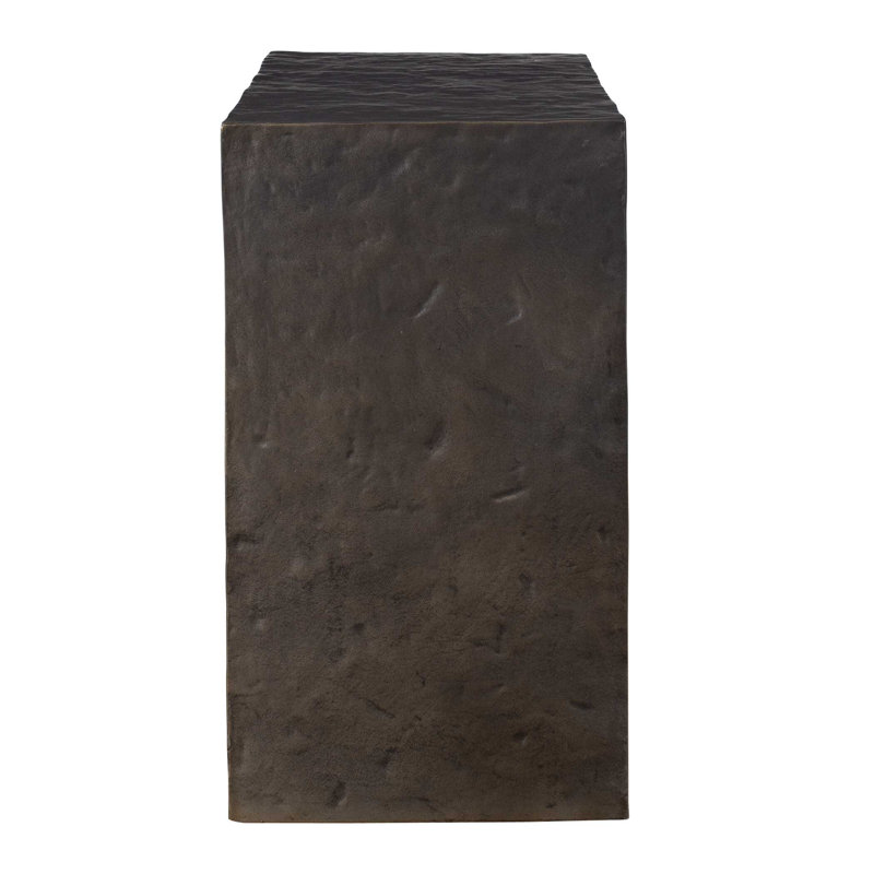 Uttermost Obra Bronze Outdoor Side Table