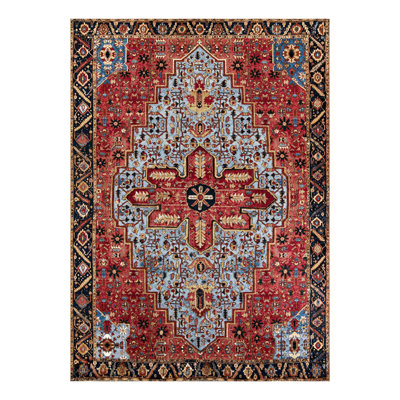 Indoor/Outdoor Traditional Area Rug