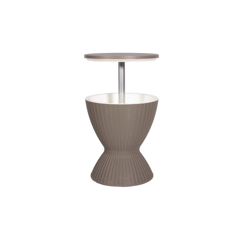Faro Adjustable height ice bucket table