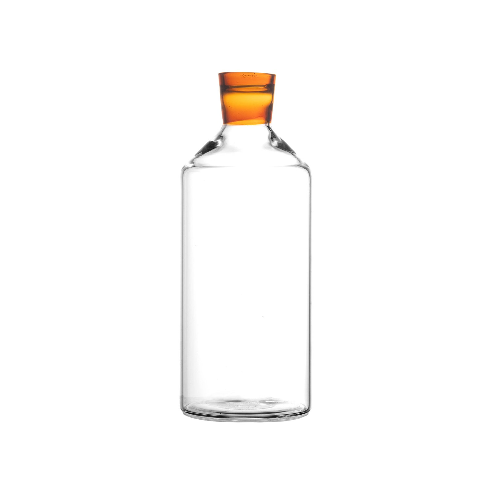 Tarifa Carafe Green Borosilicate Glass, Amber