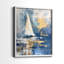 Série NAUTICAL CXCI - Impression encadrée de qualité supérieure - Prêt à être accroché - Aucun clou requis-1934658150-1934658151