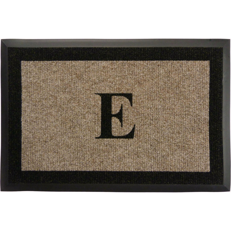 Tapis d'extérieur antidérapant Asai, Taupe, E, l 36 po x L 60 po