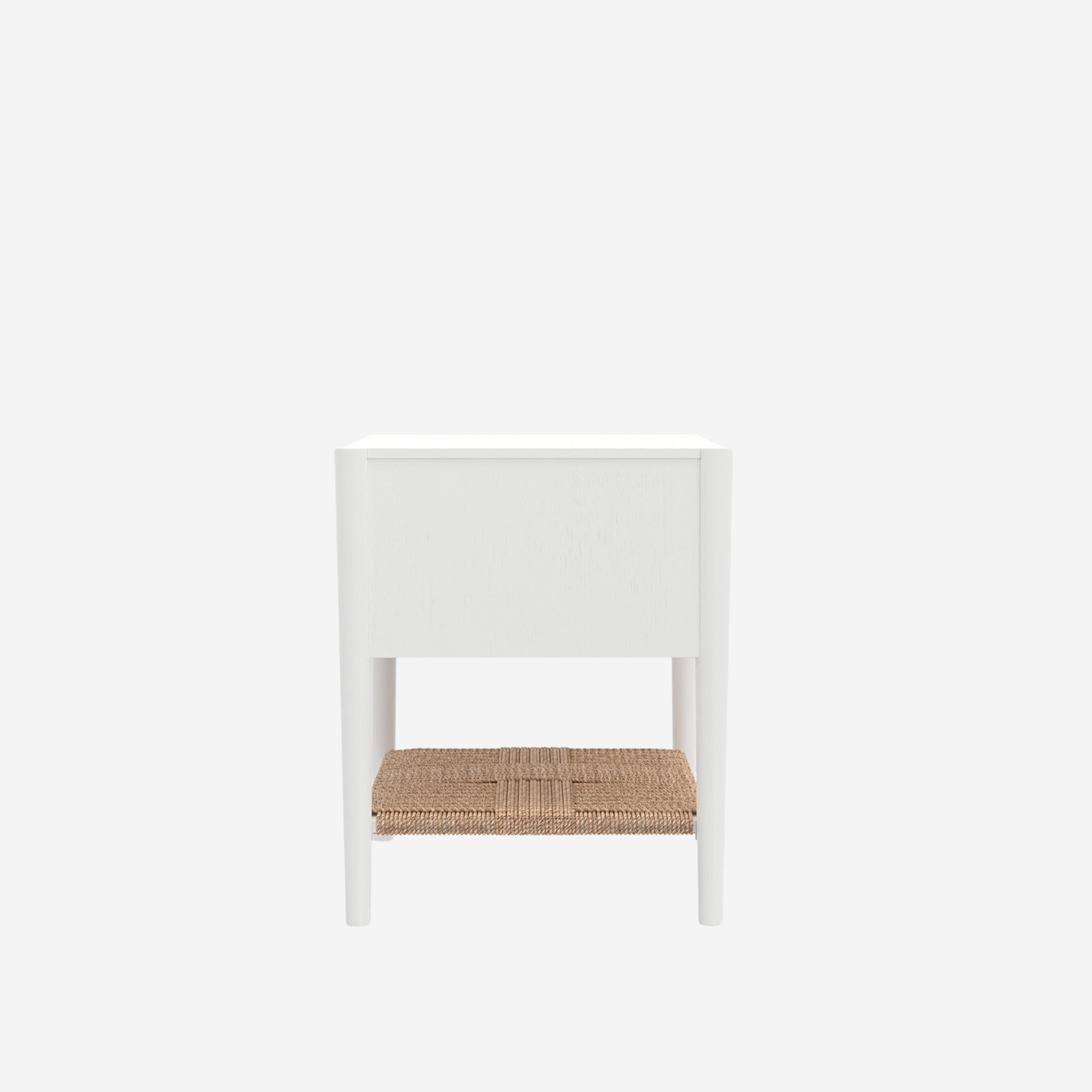 Madeline 1 - Drawer Nightstand, White