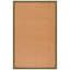 Jute / sisal tissé à plat en fibres naturelles Fairborn; Latex Tapis d'intérieur en coton de couleur unie-117806974
