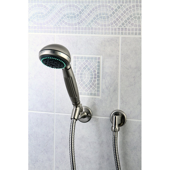 Kingston Brass Made To Match Shower Combo, Brushed Nickel