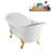 71" Streamline Clawfoot Tub,Tray,Drain and Clawfeet-101628945-102360907