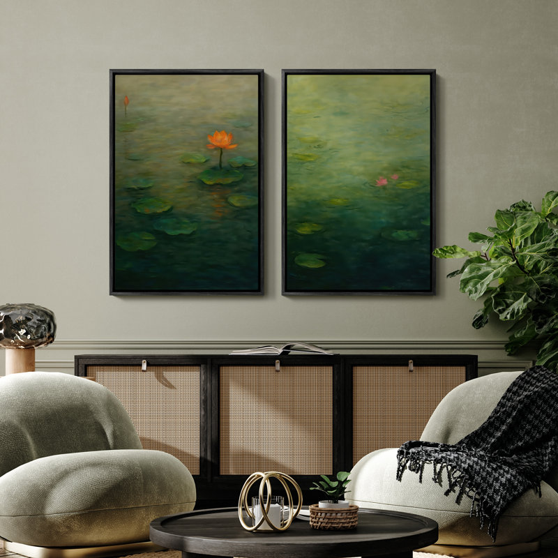 Art mural encadré, rétro, antique et classique pour chambre à coucher - 16 po x 24 po, Noir, H 24 po x l 16 po