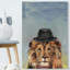 «Adelaide Jazzy Lion», reproduction sur toile tendue-1505924411