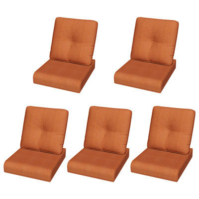 Outdoor Deep Seat Cushion Set - Fade-Resistant Olefin Fabric