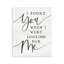 Plaque murale inspirante I Found You, design par Lux + Me Designs