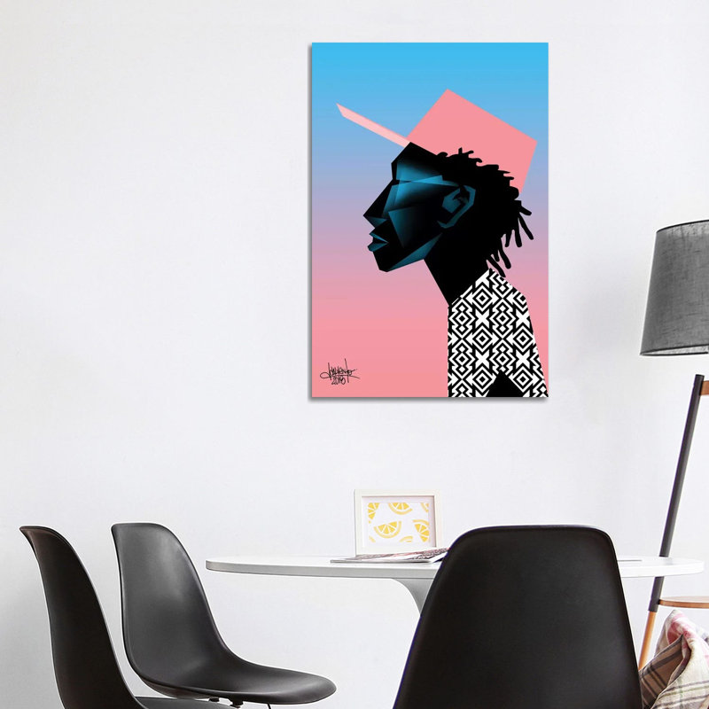 Space Is The Place IV by VCalvento - Print on Canvas, Wrapped Canvas, 101.6 cm H x 66.04 cm W x 1.91 cm D