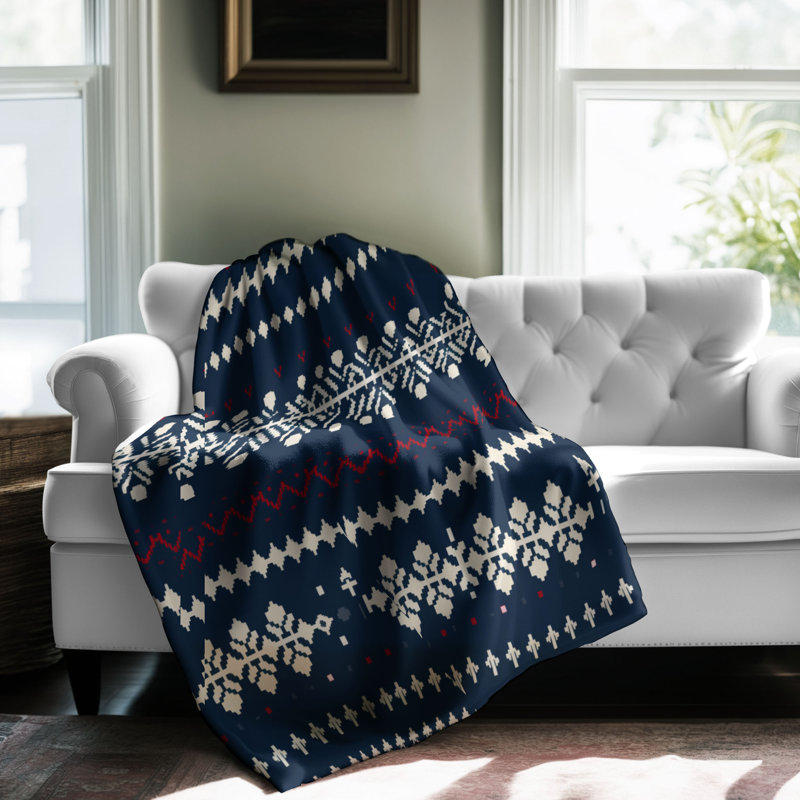 Autumn Textures - 1 Piece Premium Sherpa Blanket, Queen