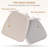 17" x 16" x 2" Indoor D-shaped Kitchen Dining Chair Seat Cushion-1923907-1923926