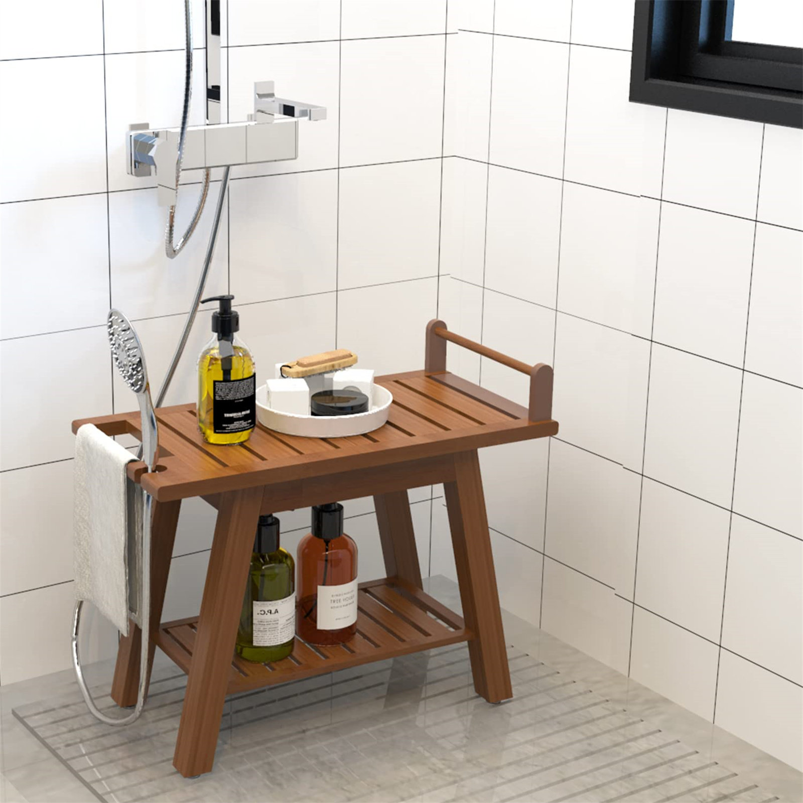 Bamboo 2025 shower seats