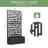 Metal Planter Box with Trellis-112275375