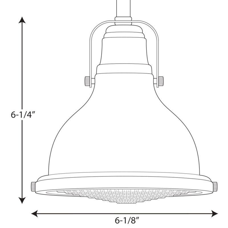 Laverty 1 - Light Single Pendant, Oil Rubbed  Bronze