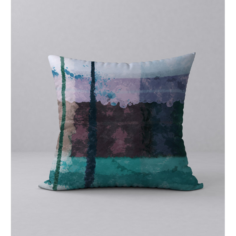 Housse de coussin carrée/insert, 18 po x 18 po