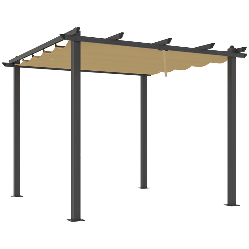 2.37m x 2.97m x 2.97m Pergola