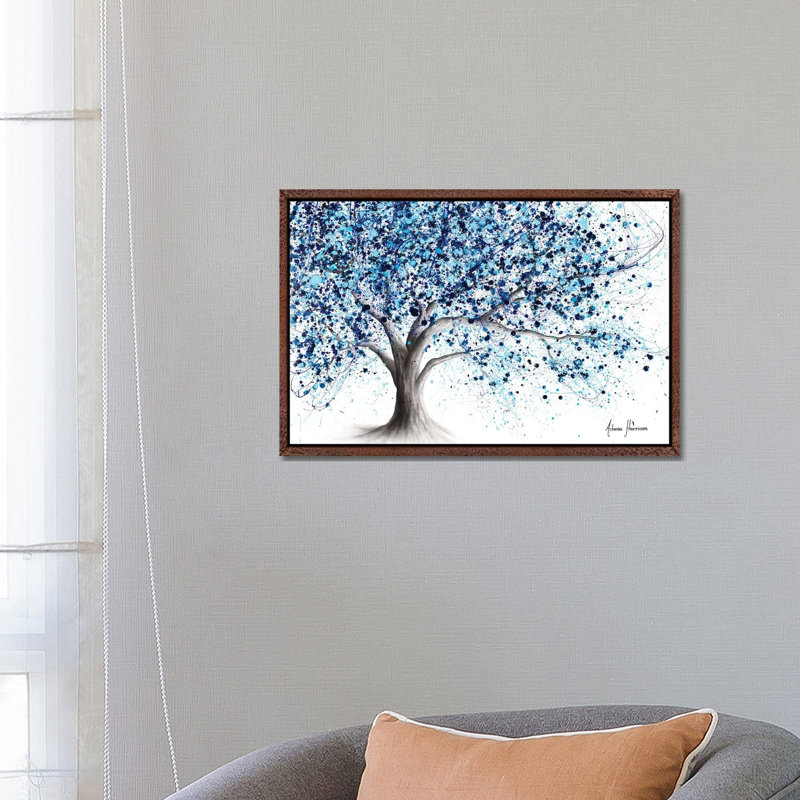 Marine Tree by Ashvin Harrison - Print on Canvas, Classic Brown Wood Framed, 152.5 cm H x 101.5 cm W