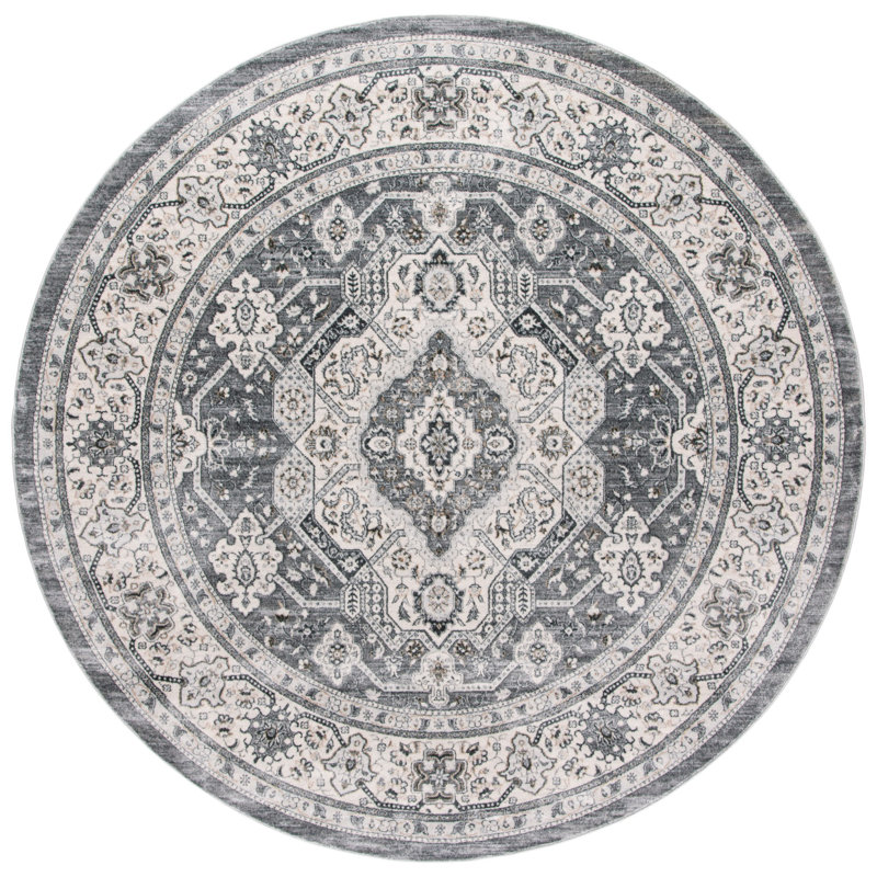 Aaylie Performance Oriental Rug, Round 4'