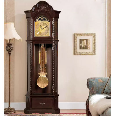 Horloge grand-père Rich Basswood