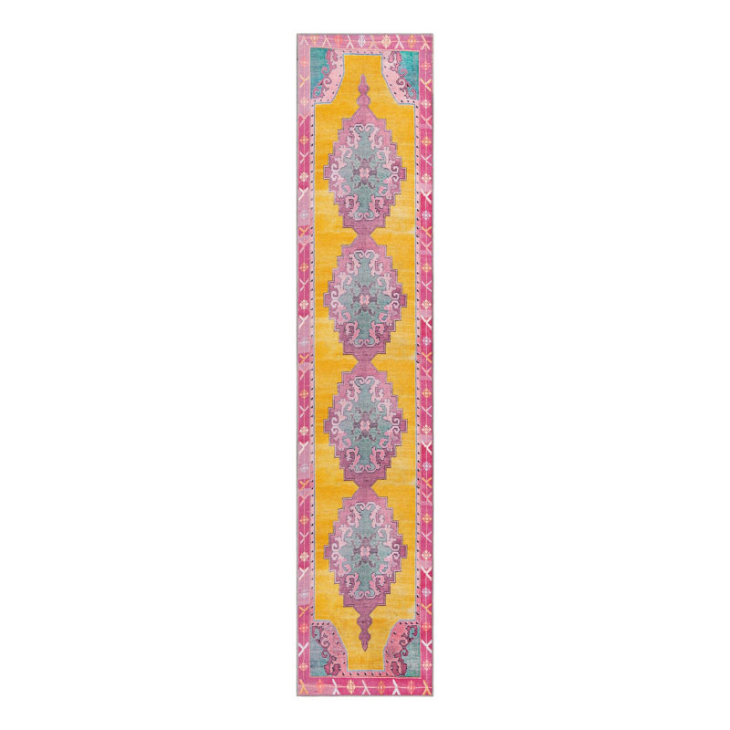 Oppie Oriental Indoor Rug, Runner 2'6" x 12'