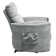 40" Upholstered Power Lift Assist Recliner with Round Arms