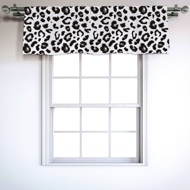 Sateen Ruffled Window Valance