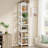 Pottersmoor 79" H Etagere Corner Bookcase-668513514-609127367