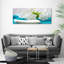 White Spa Flowers - Wrapped Canvas Print-178538952-178538957
