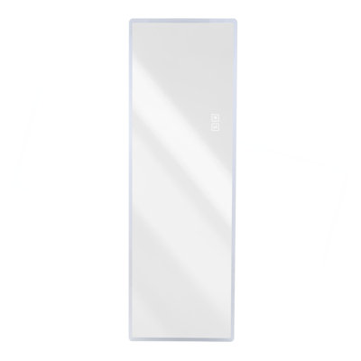 Full Length Mirror Lighted Vanity Body Mirror LED Mirror Wall-Mounted Mirror Big Size Rounded Corners, Bedroom,Living Room,Dressing Room Hotel