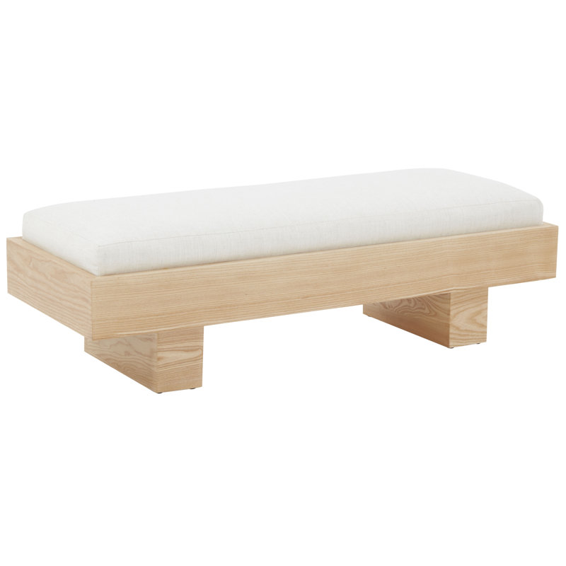 Henchell Linen Upholstered Bench