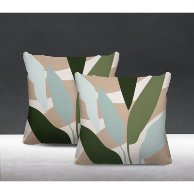Polyester/Polyester Blend Throw Square Indoor/Outdoor