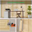 Carreaux de plafond en PVC Homlux 2 pi x 4 pi feuille de plastique collée en bois convenant aux plafonds décoratifs de cuisine, de salon et de maison (paquet de 24, 192 pieds carrés)-132512509-132512511