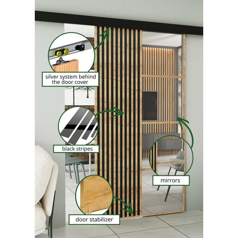 DOOR MOLI 1, 102cm x 205cm, Beige