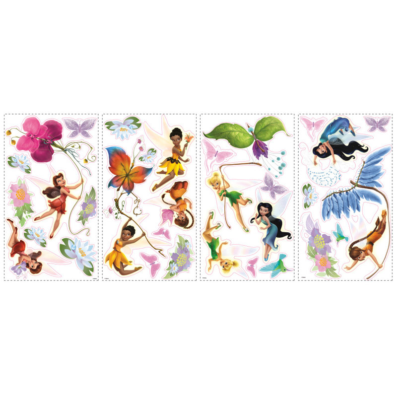 Décalcomanie murale disney fairs
