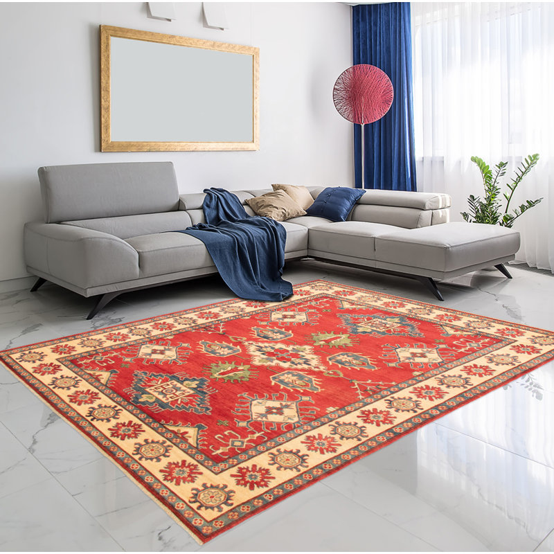 Tapis rouge Finest Ghazni 6 pi 5 po x 9 pi 9 po
