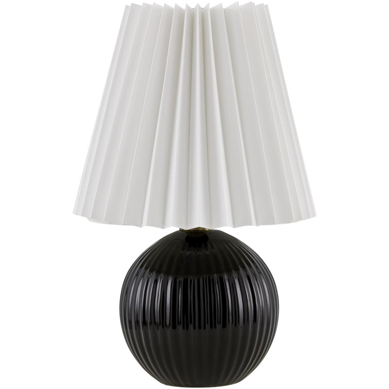 Lampe de table Nelie, Noir, noir, noir, noir