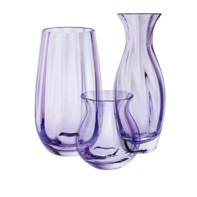 Artisan Collection Round Vase Violet, Purple