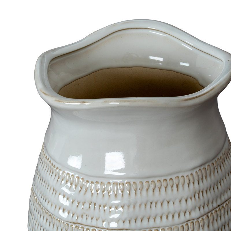 Catheline Handmade Ceramic Table Vase, 22cm H x 16cm W x 16cm D