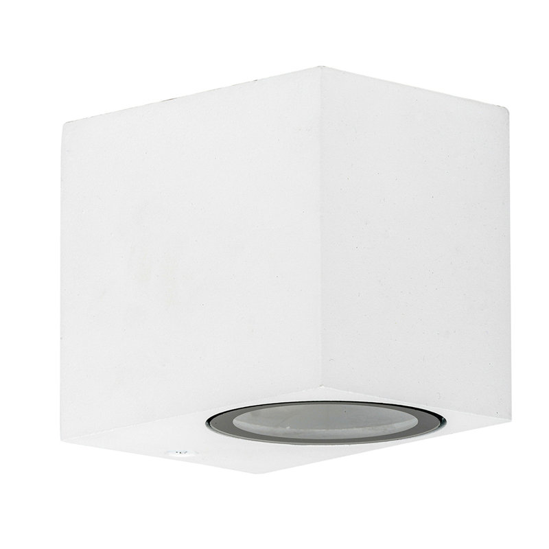 Glendale Outdoor Flush Mount, White